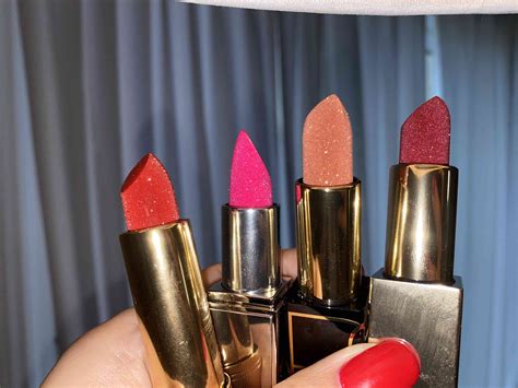 Lipstick With Glitter .